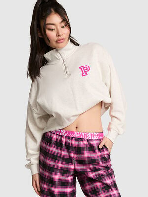 Campus Fleece&trade; Quarter-Zip Straight-Cut Sweatshirt