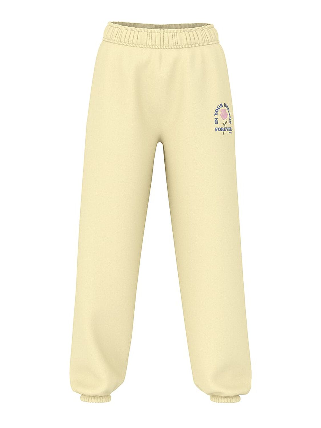 vs Pink Campus Fleece&trade; Sweatpants Palest Yellow 3 of 3 