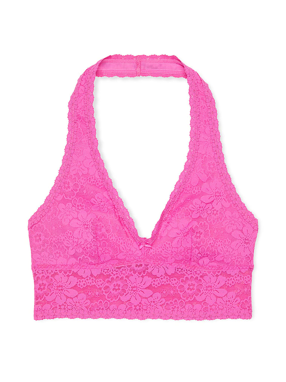 vs Pink Bralettes & Bra Tops Wink Halter Bra Top Pink Gossip 3 of 3 