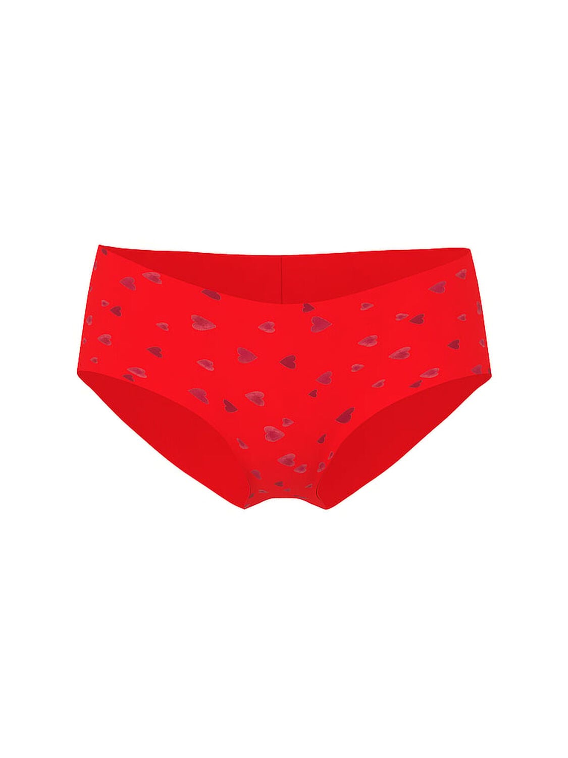 pink Pink No-Show Hiphugger Panty Red Heart  With You Wish Foil Graphic 3 of 3 