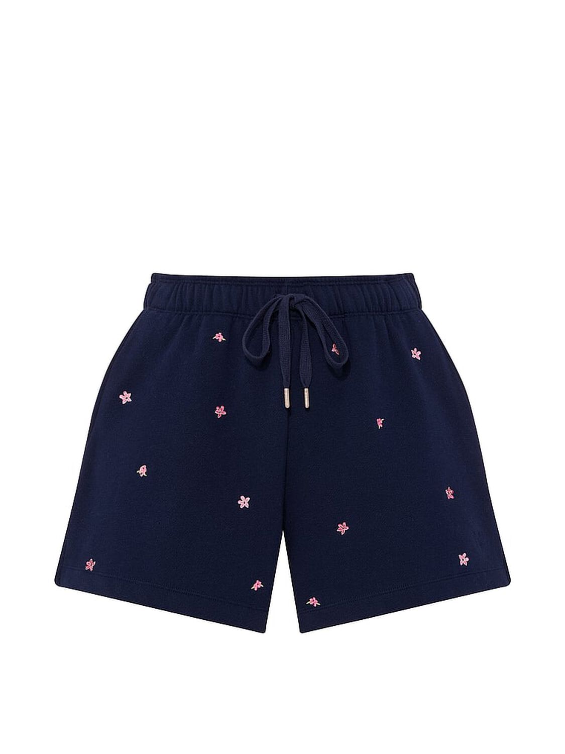 vs Pink Campus Fleece&trade; Roll-Down Shorts Noir Navy Boho 3 of 3 