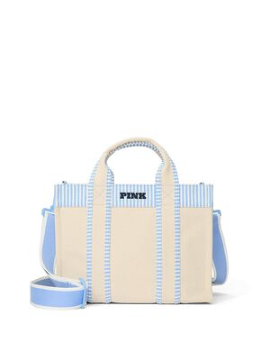 Mini Crossbody Canvas Tote Bag
