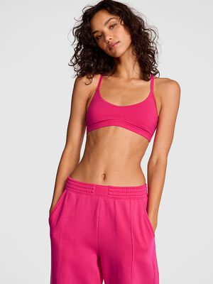 All-Day Cotton&trade; Low-Scoop Racerback Bra