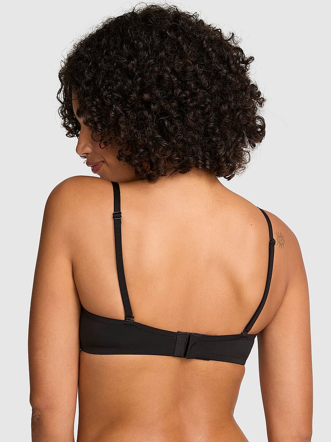 vs Pink Wear Everywhere Wear Everywhere&trade; Push-Up Strapless Bra Black 2 of 2 
