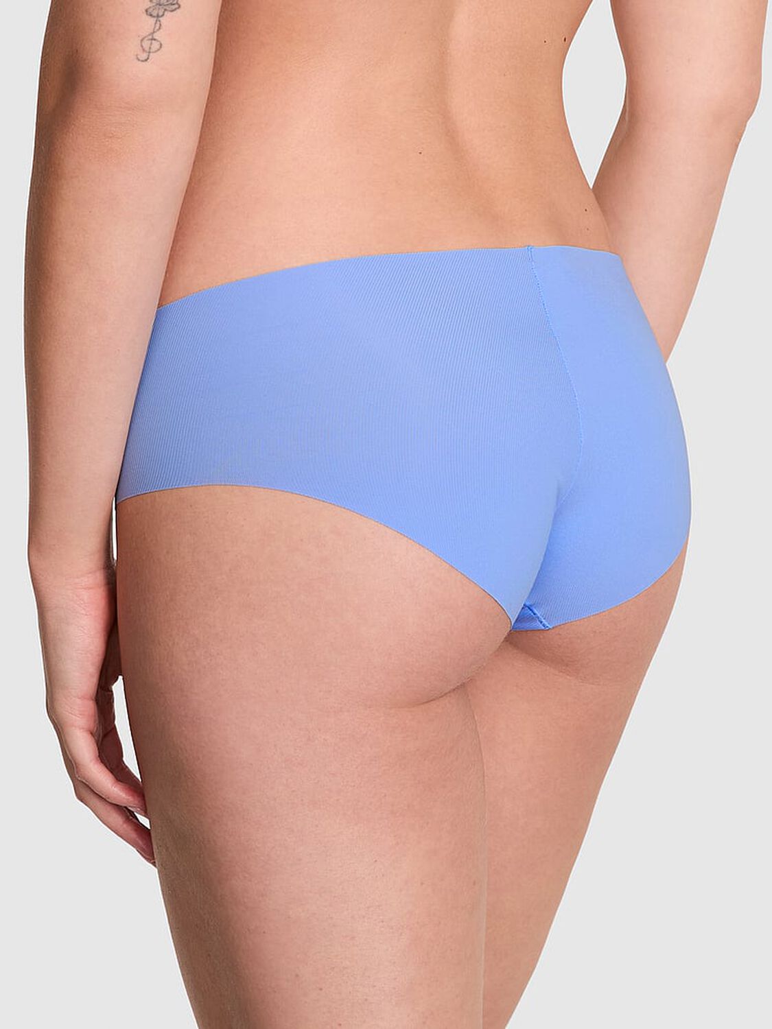 vs Pink No-Show Hiphugger Panty Seascape Blue 2 of 3 