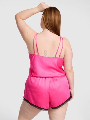 Wink Lace-Trim Tank & Shorts Set