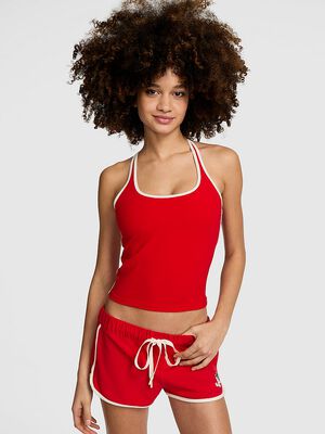 All-Day Cotton Square-Neck Bra Tank