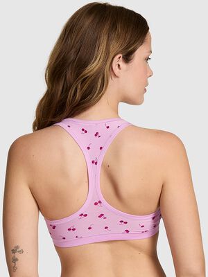 Cotton Dorm Unlined Racerback Bralette