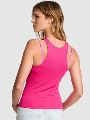 Relaxed Rib Boyfriend Tank Top