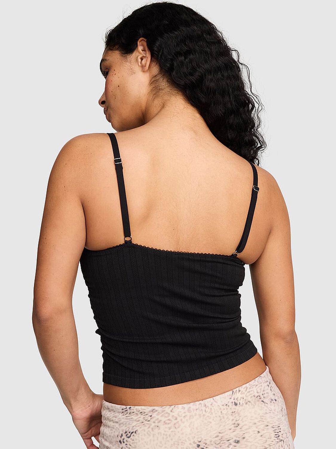 vs Pink AnyWear Cami Black 2 of 3 