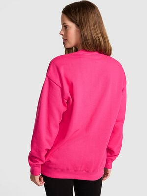 Ivy Fleece Oversized Crew Sweatshirt