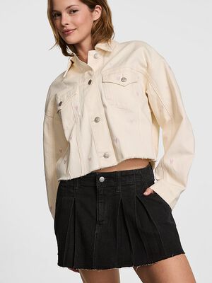 Denim by PINK Cutoﬀ Shacket