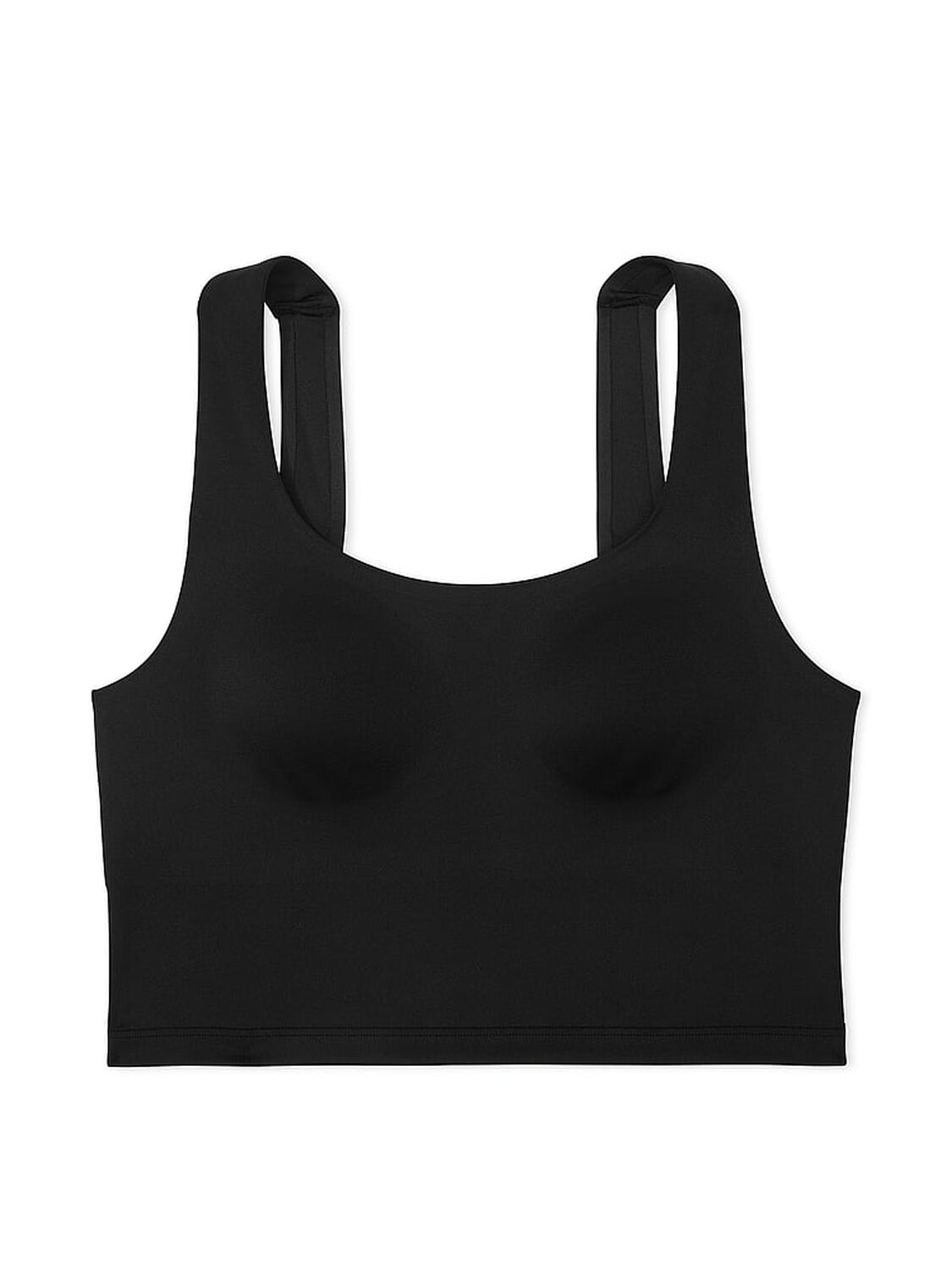 vs Pink Relay Longline Tank Top Pure Black 3 of 4 