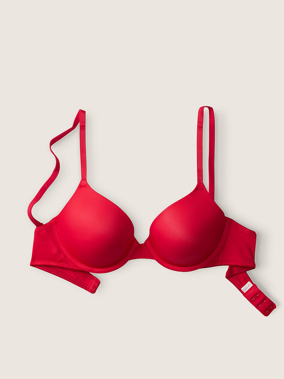 vs Pink Wear Everywhere Wear Everywhere Lightly Lined T-Shirt Bra Red Pepper 3 of 5 