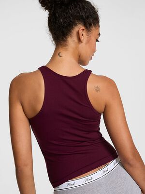 Relaxed Rib Boyfriend Tank Top