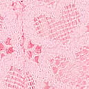 Wink Heart Lace Thong Panty, Petal Pink, swatch