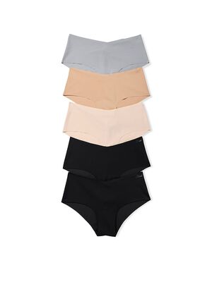 Pink No Show Cheeky Pack Panty