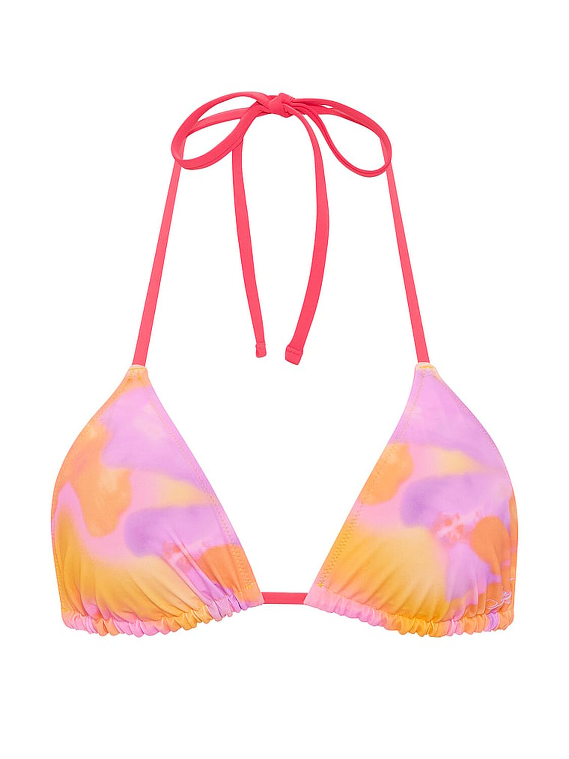 vs Pink Reversible Triangle String Bikini Top Hazy Hibiscus 3 of 3 