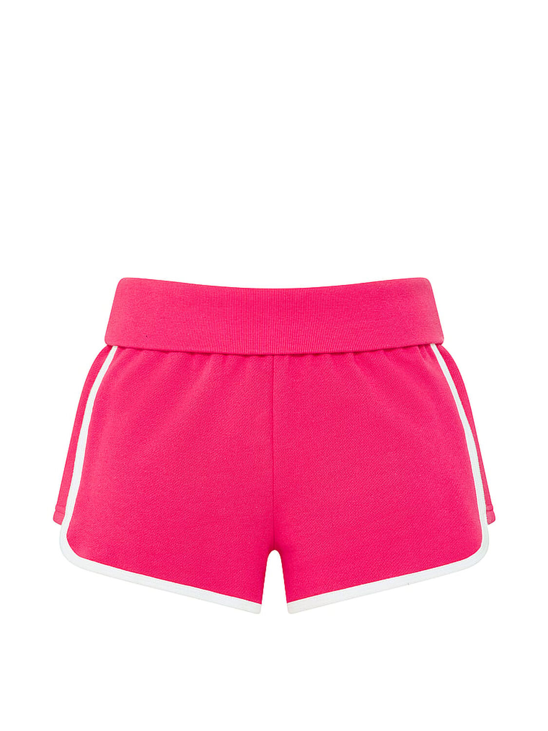 vs Pink Campus Fleece&trade; Foldover Shorts Hot Stuff 3 of 3 