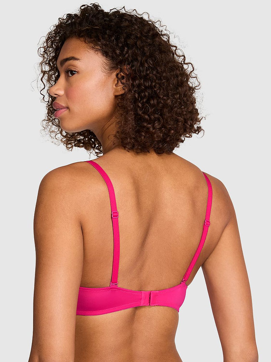 pink Pink Wear Everywhere Wear Everywhere Lightly Lined Full Coverage T-Shirt Bra Hot Stuff 2 of 3 