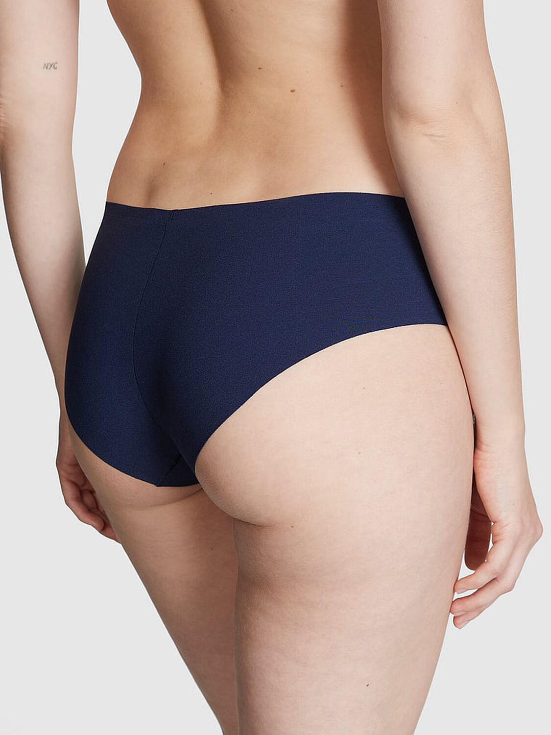 vs Pink No-Show Hiphugger Panty Midnight Navy 2 of 3 