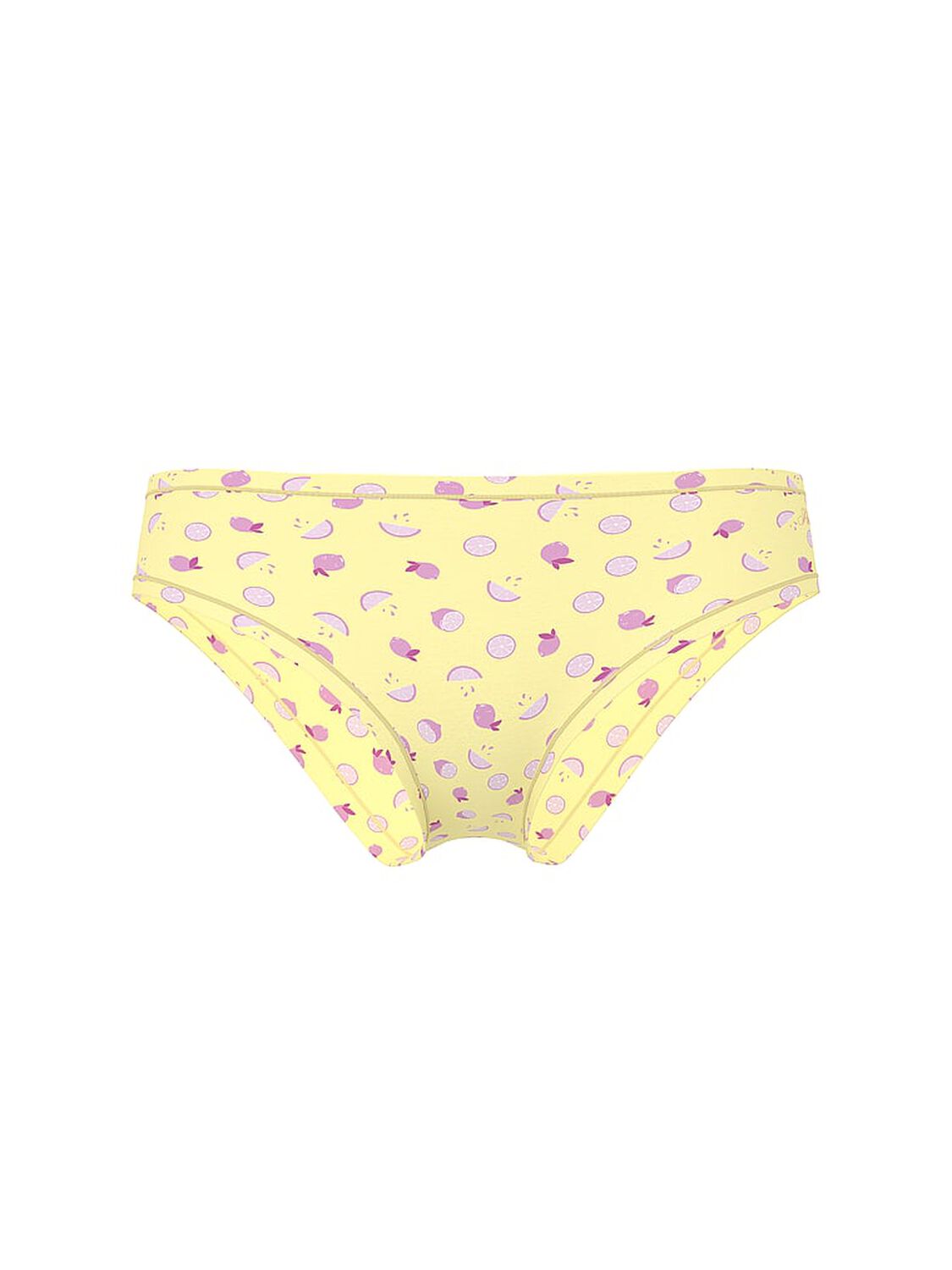 vs Pink Cotton Cheeky Panty Mellow Yellow Pink Lemonade Print 3 of 3 