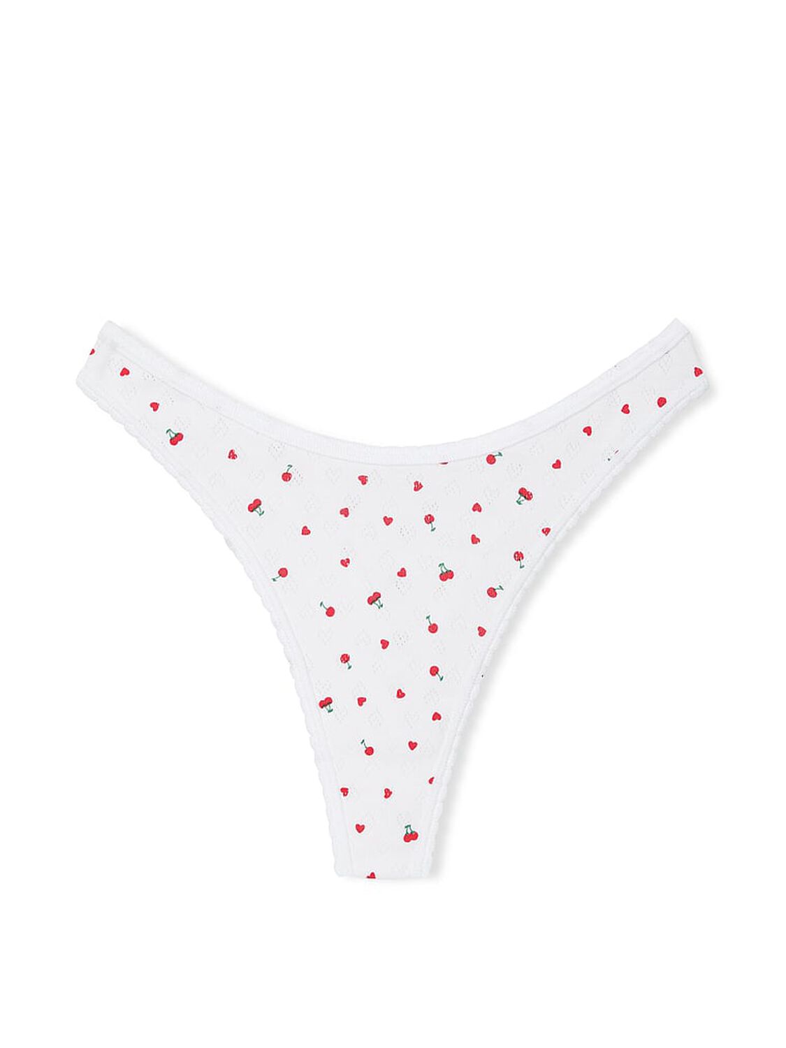 vs Pink Cotton Thong Panty 3 of 3 