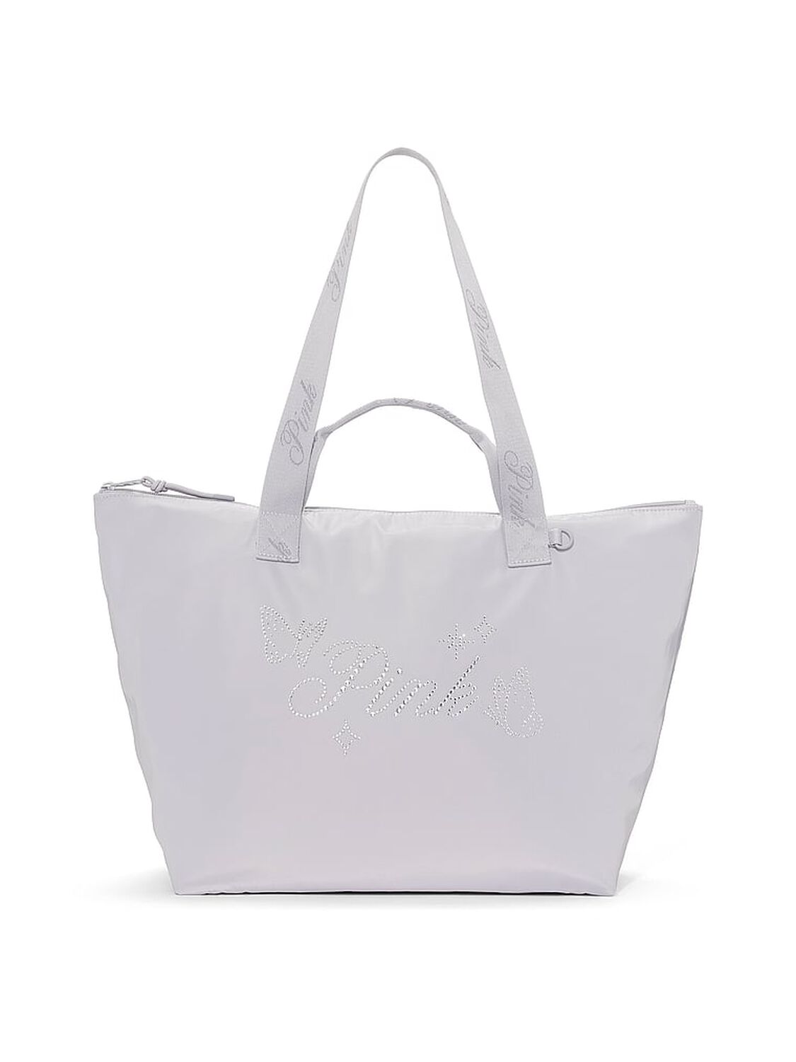 vs Pink Nylon Tote Bag Dusty Lilac Diamant&eacute; Butterfly 1 of 4 