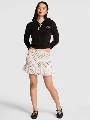 Flirty Fit Smocked Mini Skirt