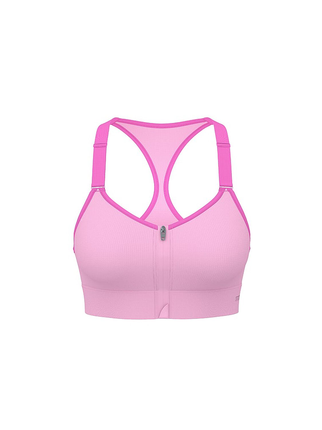 vs Pink Seamless Air Front-Close High-Support Sports Bra Pink Lollipop 3 of 3 