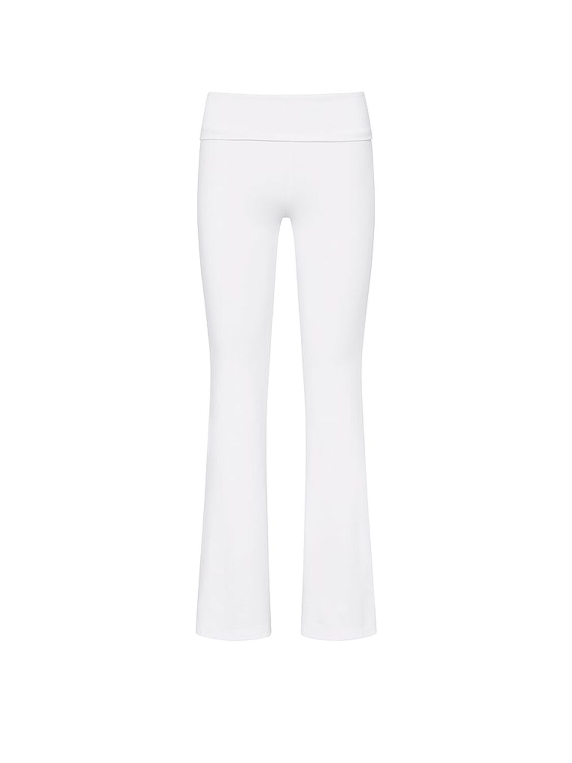 vs Pink Soft Modal Foldover Kick-Flare Leggings Vs White 3 of 3 
