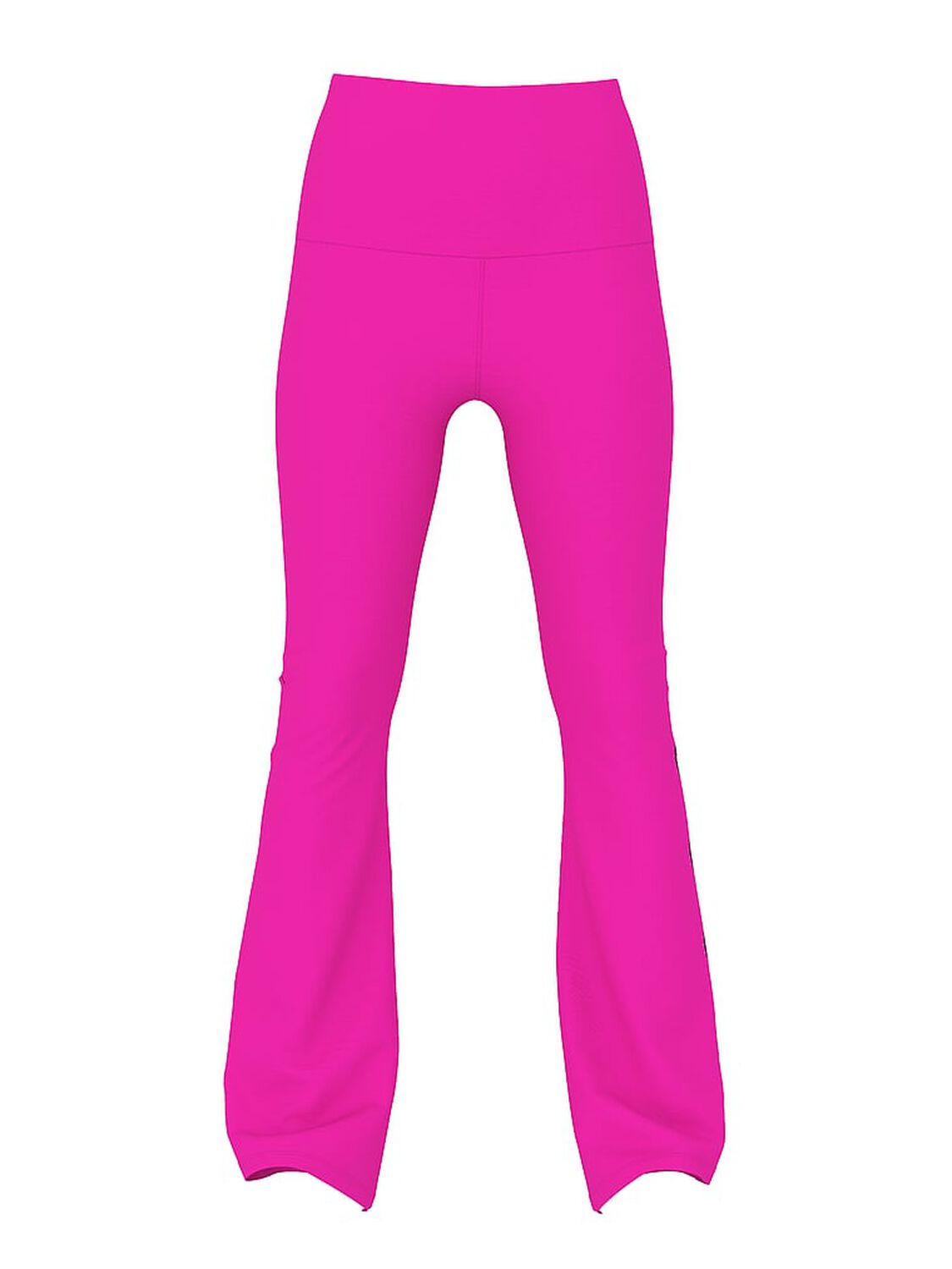 vs Pink All-Day Cotton Foldover Flare Leggings Pink Fire Bling Rocker Capsule 3 of 3 