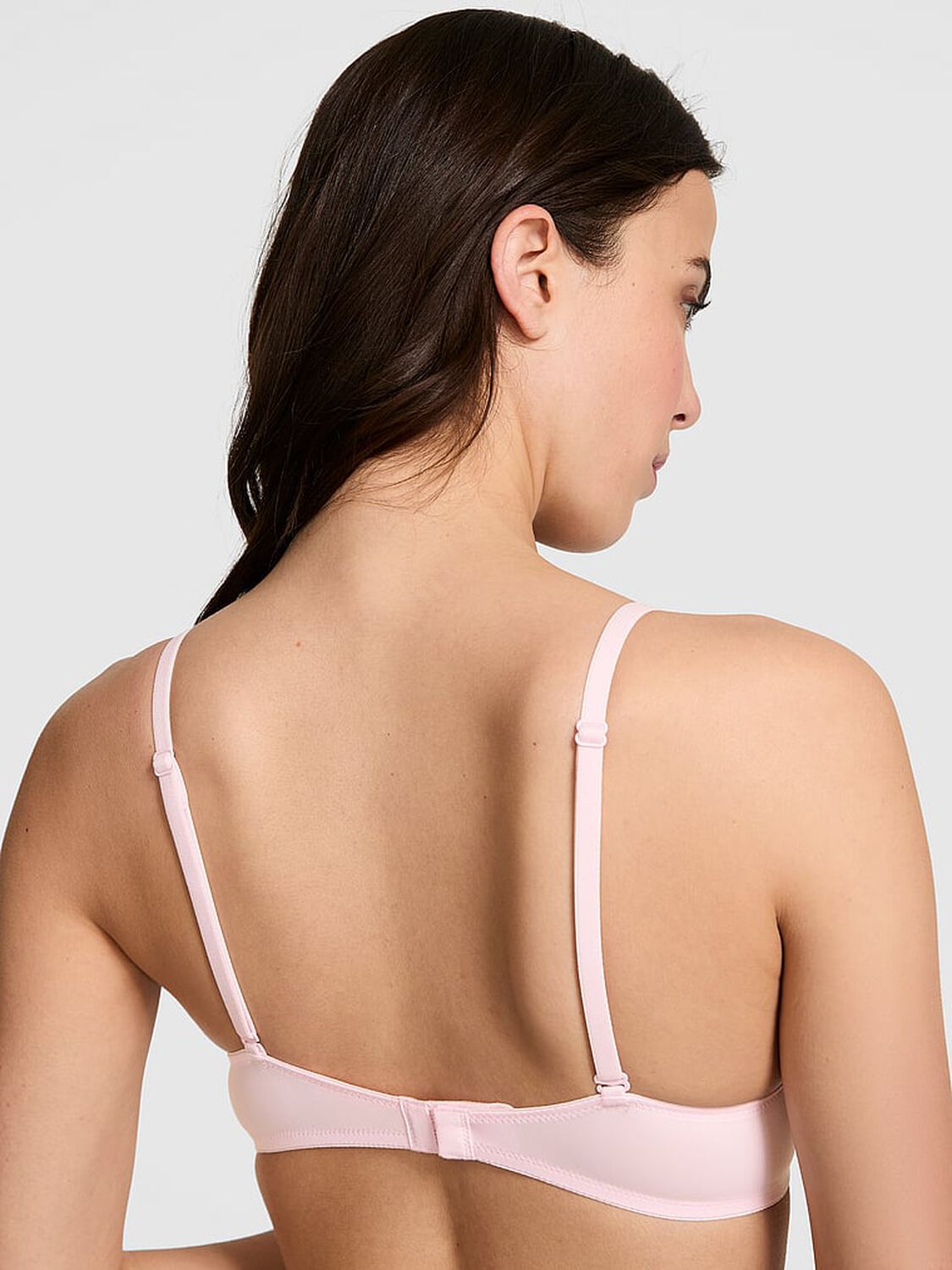 vs Pink Wear Everywhere Wear Everywhere Super Push-Up Bra Pink Tulip 2 of 3 