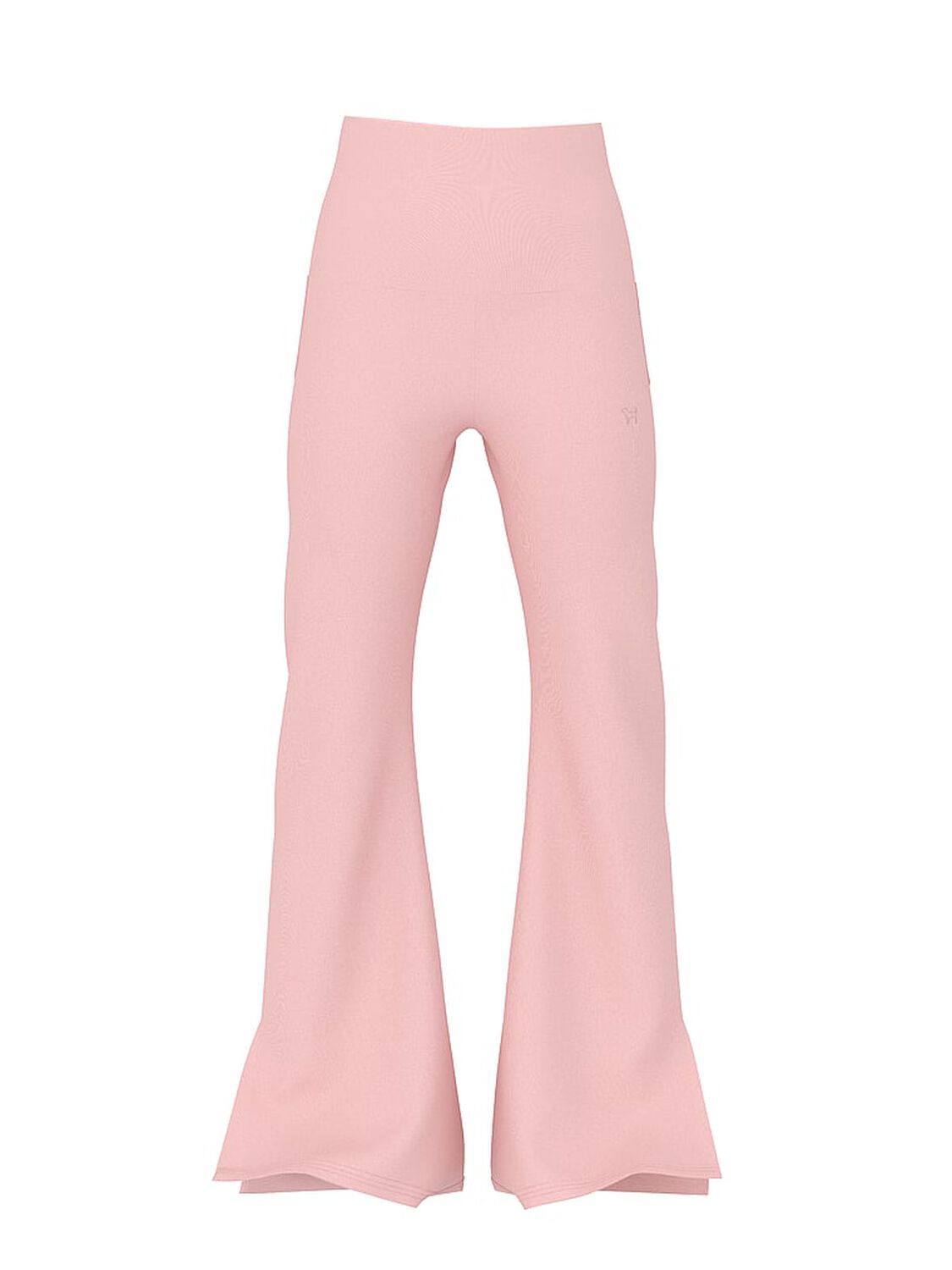 vs Pink Ivy Fleece Foldover Flare Sweatpants Doll House 3 of 3 