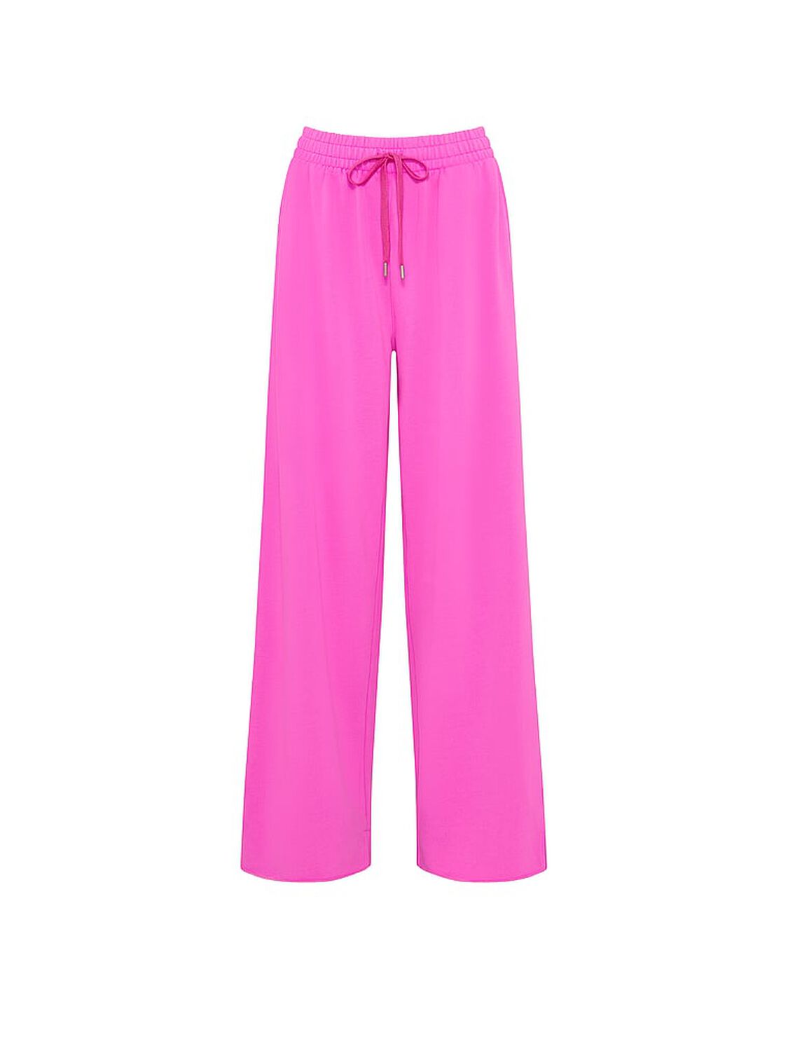 vs Pink Campus Fleece&trade; Wide-Leg Split-Hem Sweatpants Pink Berry 3 of 3 