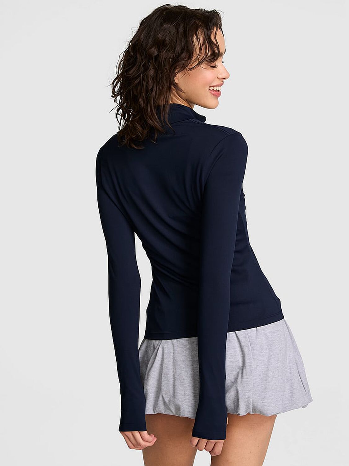 vs Pink PINK Relay&trade; Full-Zip Jacket Noir Navy 2 of 4 