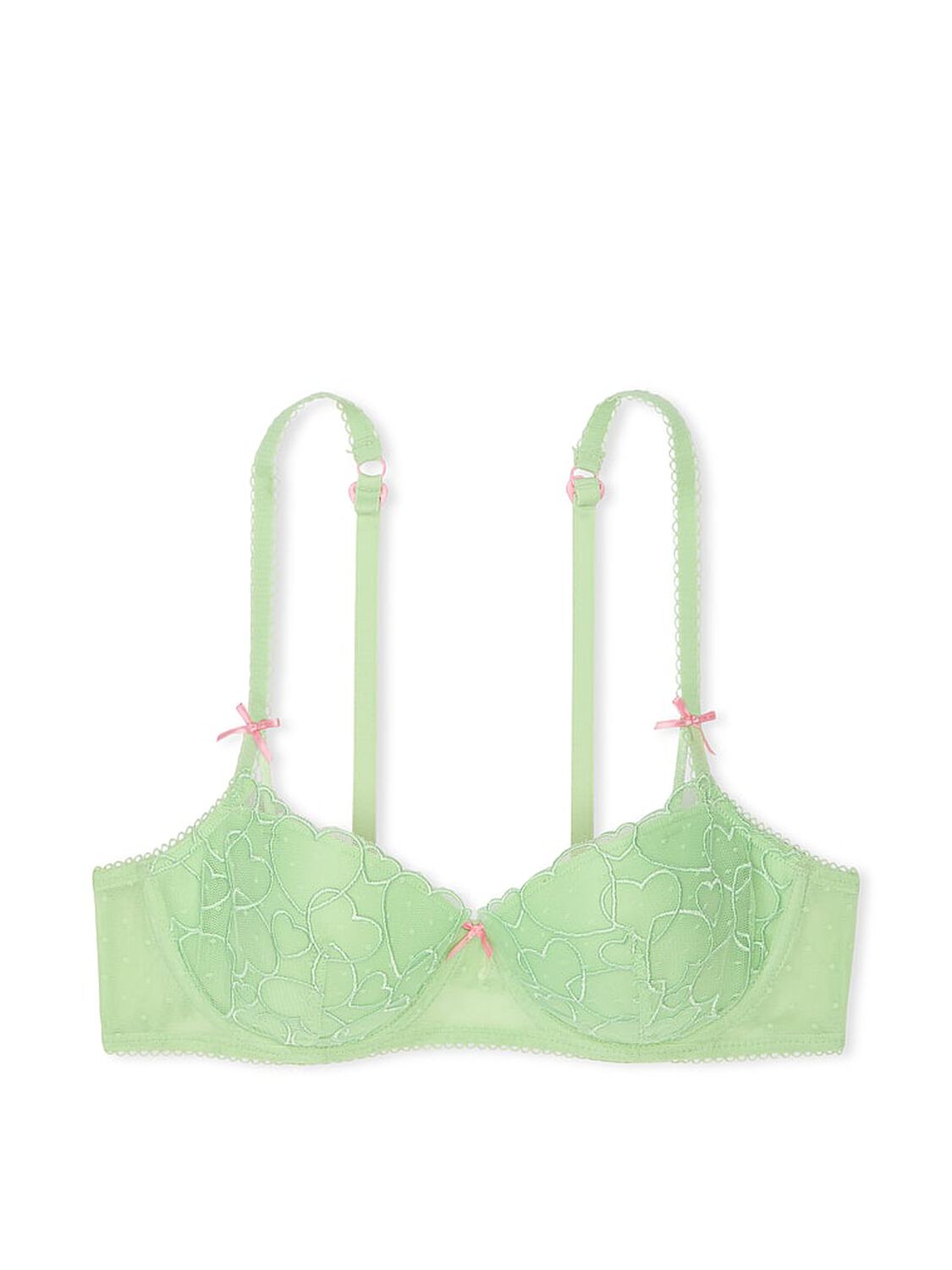 vs Pink Wink Lightly Lined Balconette Bra Pale Petal 3 of 3 