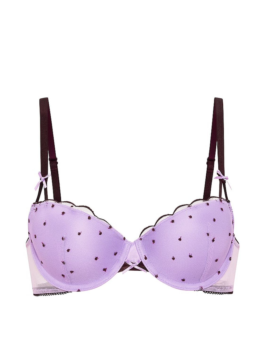 vs Pink PINK Wink&trade; Lightly Lined Balconette Bra Lilac Crush 3 of 3 