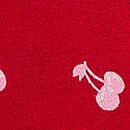 Logo Cotton Hiphugger Panty, Bright Vermillion Cherries, swatch