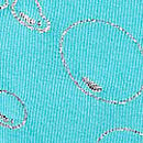 Logo Cotton Hiphugger Panty, Aqua Chill Foil Bubble Print, swatch