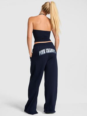 Campus Fleece&trade; Wide-Leg Split-Hem Sweatpants