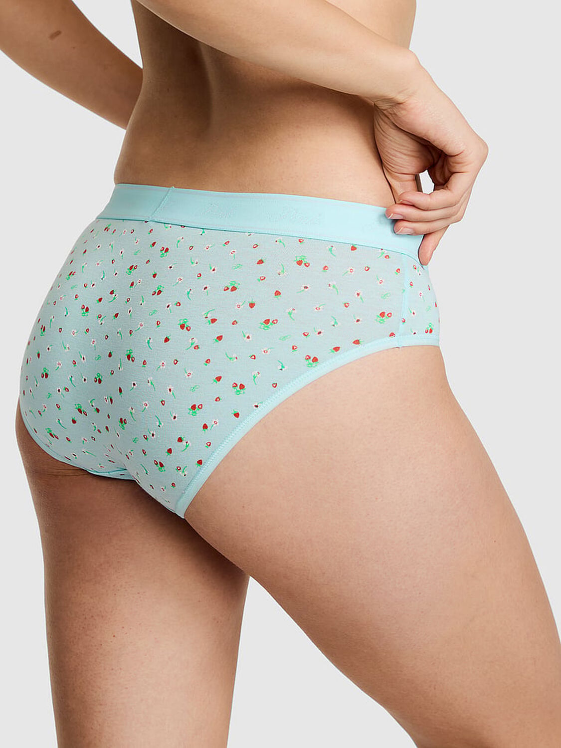 vs Pink Logo Cotton Hiphugger Panty 2 of 3 