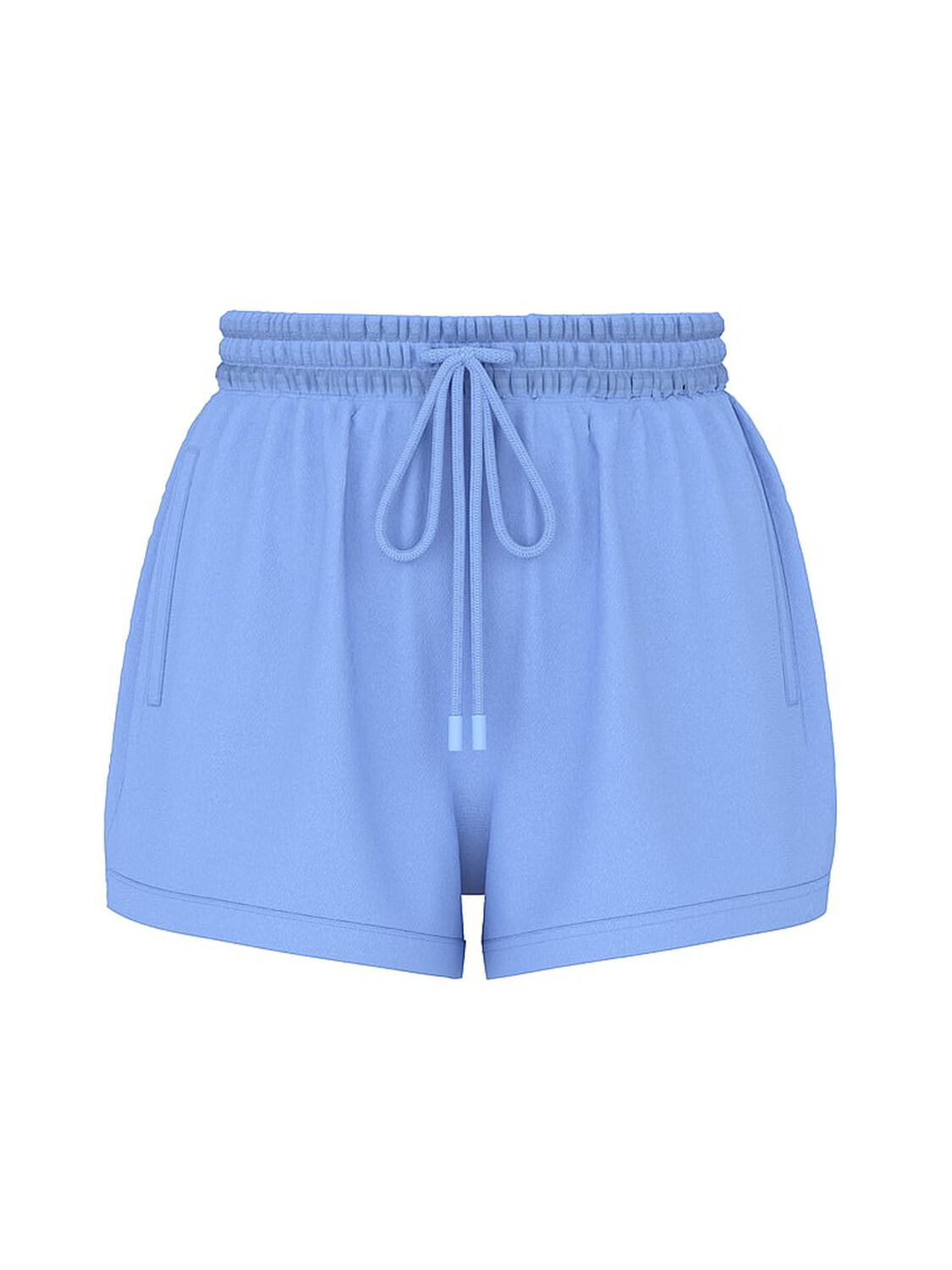 vs Pink Fleece Rolled Hem Short Seascape Blue Stars Bling 3 of 3 