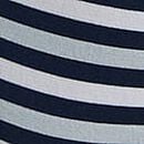 Seamless High-Leg Thong Panty, Noir Navy Stripe Print, swatch