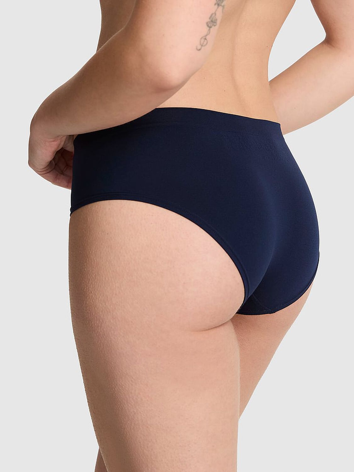 vs Pink Seamless Hiphugger Panty Noir Navy 2 of 3 