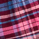 100% Cotton Favorite Flannel Pajama Pants, Wild Rose Plaid, swatch