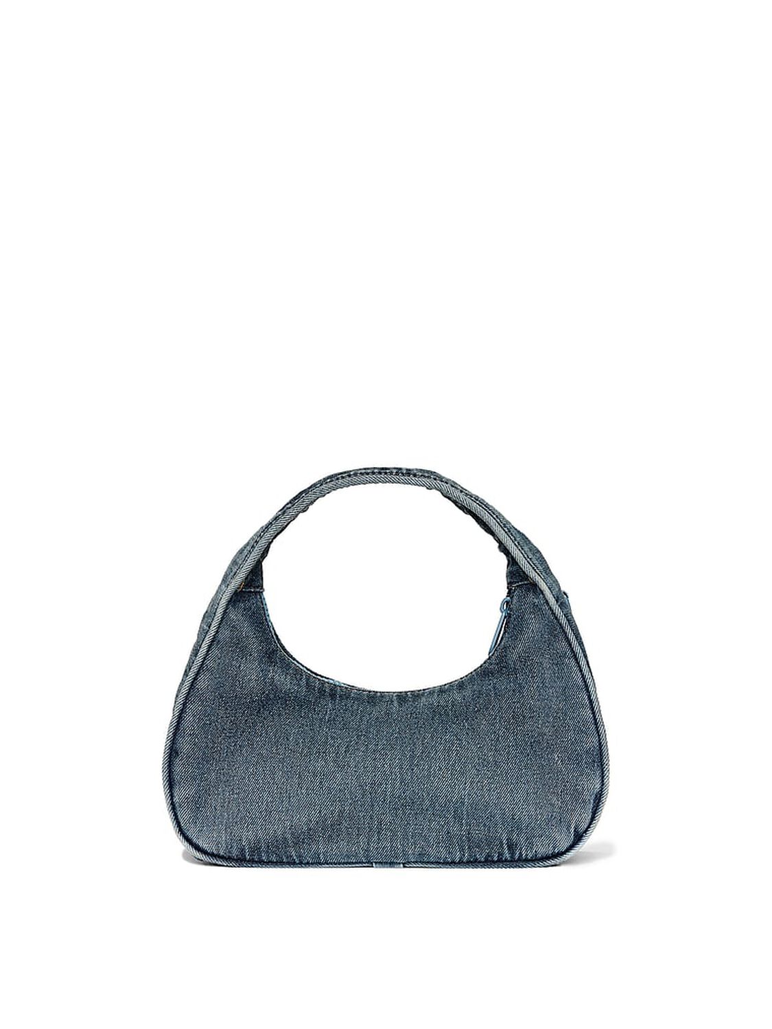 vs Pink Denim Mini Hobo Bag Denim 2 of 4 