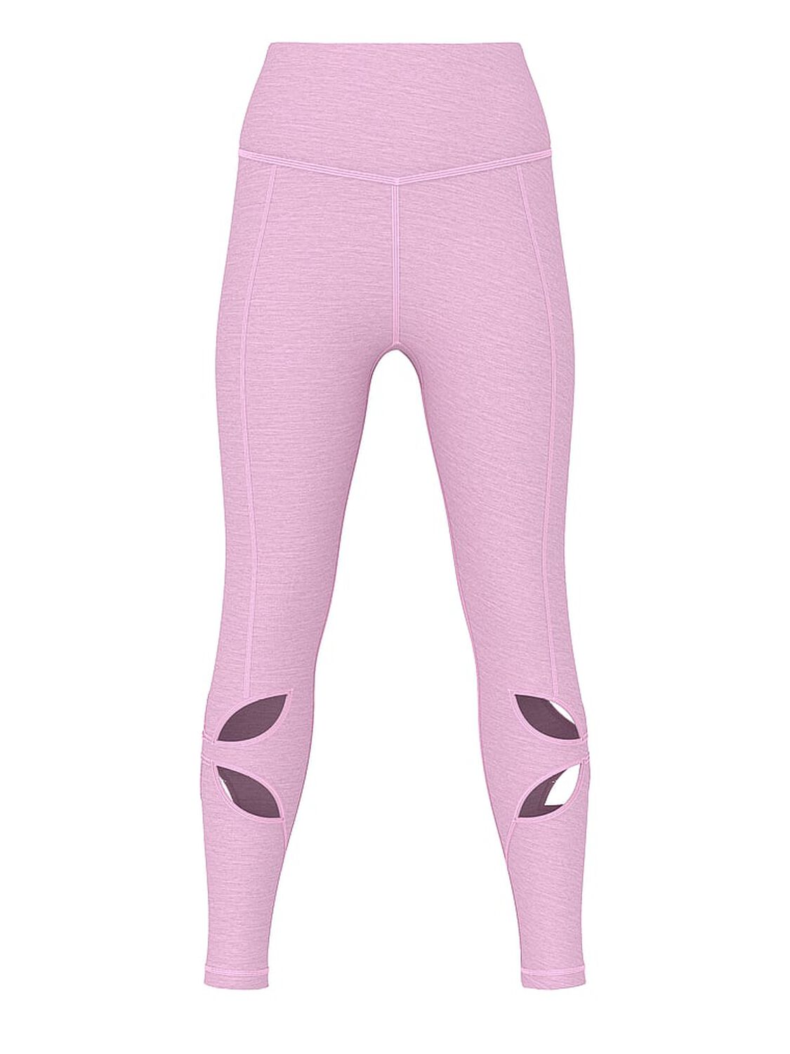 vs Pink Relay Cut-Out Leggings Hushed Lilac Marl 3 of 3 