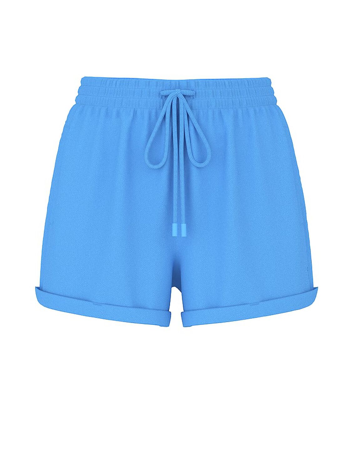 vs Pink Ivy Fleece Rolled Hem Shorts Dream On 3 of 4 