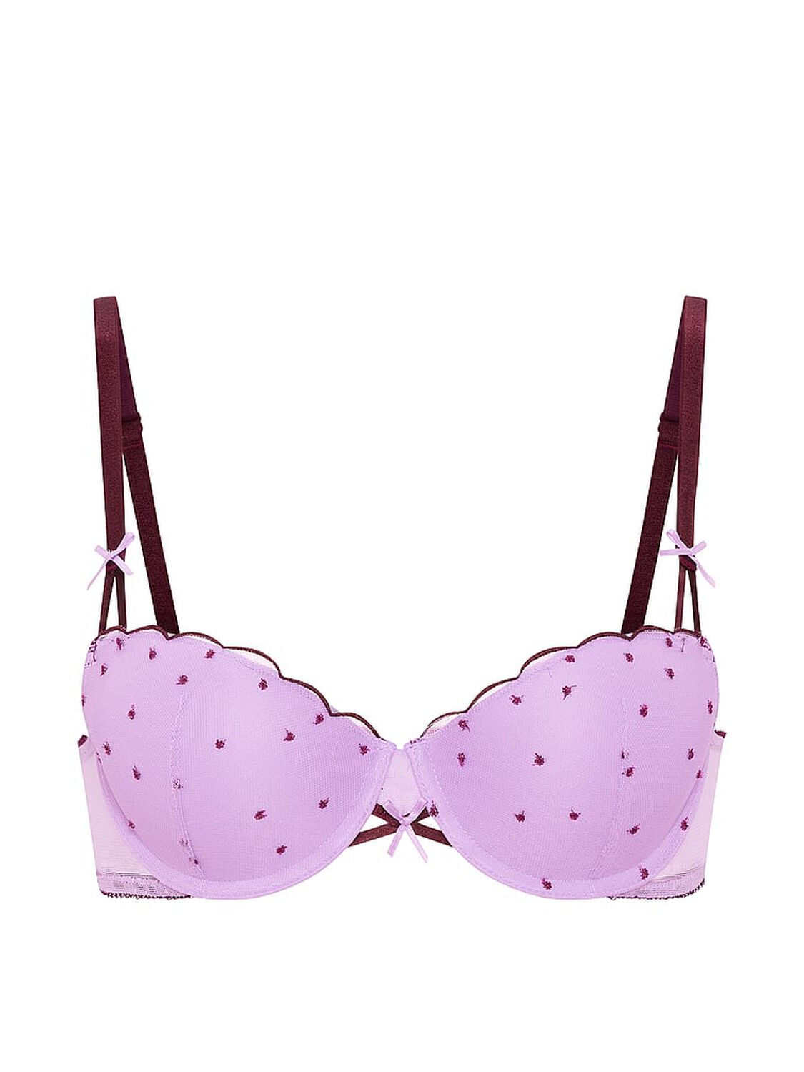vs Pink PINK Wink&trade; Push-Up Balconette Bra Lilac Crush 3 of 3 